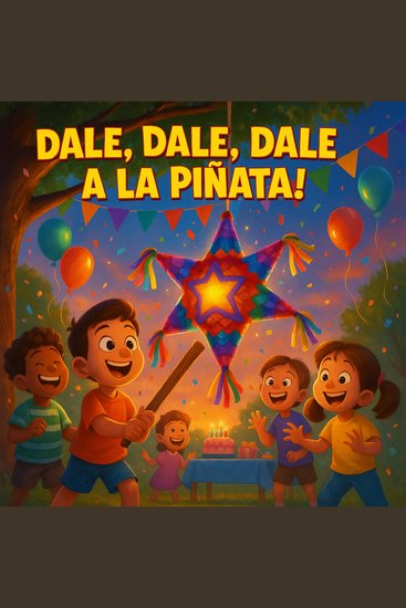 ¡Dale Dale Dale a la Piñata! - Un cuento infantil lleno de magia risas y sorpresas - cover