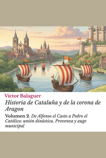 Historia de Cataluña y de la corona de Aragon: Volumen 2 - De Alfonso el Casto a Pedro el Católico: unión dinástica Provenza y auge municipal - cover