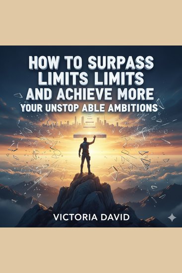 How to Surpass Limits and Achieve More - Your Unstoppable Ambitions - cover