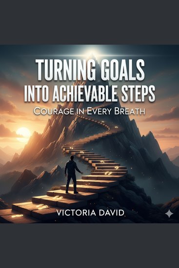 Turning Goals Into Achievable Steps - Courage in Every Breath - cover