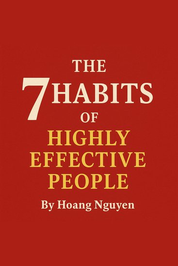 7 Habits of Highly Effective People The: Powerful Lessons in Personal Change - The Revolutionary Framework for Personal and Professional Effectiveness - cover