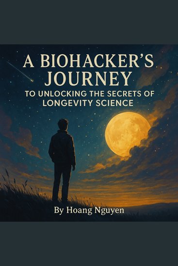 A Biohacker's Journey to Unlocking the Secrets of Longevity Science - An Emotional Journey Through Silence and Light - cover