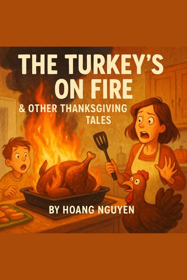 The Turkey's on Fire & Other Thanksgiving Tales - Hilarious Stories of Holiday Chaos and Family Mayhem - cover