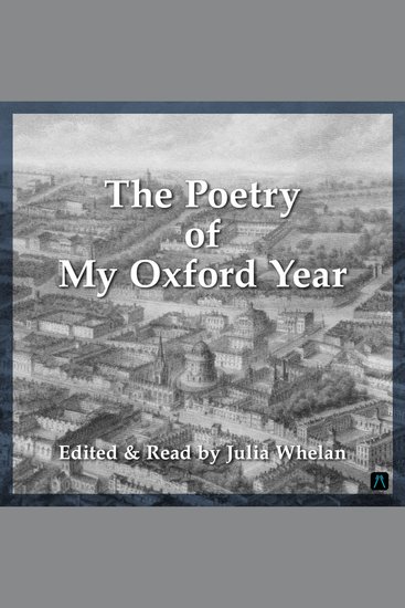 The Poetry of My Oxford Year - cover