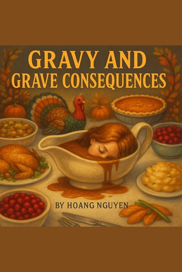 Gravy and Grave Consequences: A Cozy Thanksgiving Mystery - This holiday the only thing thickening is the plot - cover