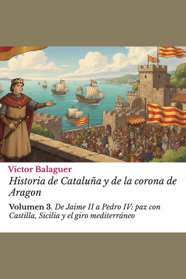 Historia de Cataluña y de la corona de Aragon: Volumen 3 - De Jaime II a Pedro IV: paz con Castilla Sicilia y el giro mediterráneo​ - cover