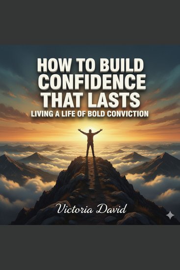 How to Build Confidence That Lasts - Living a Life of Bold Conviction - cover