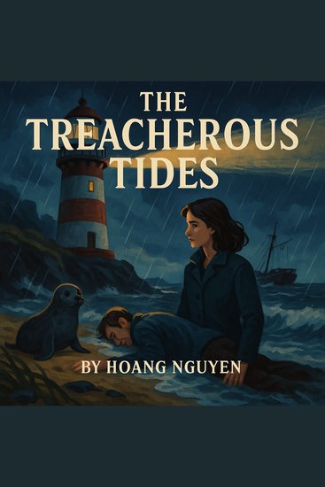 Treacherous Tides The: A Cozy Mystery of Lighthouse Keepers and a Shipwrecked Soul - Some secrets are washed ashore with the tide - cover