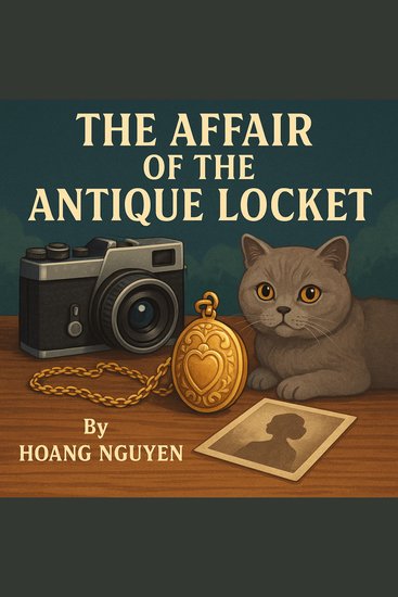 Affair of the Antique Locket The: A Cozy Mystery of Old Photographs and a New Murder - Some secrets are locked away for a reason - cover