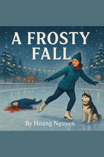 Frosty Fall A: A Cozy Mystery of Ice Skating Rinks and a Chilling Crime - In this town the only thing colder than the ice is the killer's heart - cover