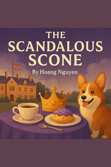 Scandalous Scone The: A Cozy Mystery of Royal Visits and a Regal Demise - In this village the only thing crumbing is the aristocracy - cover