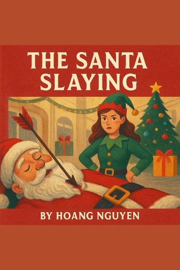 Santa Slaying The: A Cozy Christmas Mystery - This Christmas Santa's making a list and checking it twice with the police! 🎅 - cover