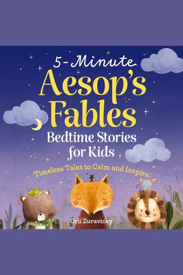 5-Minute Aesop's Fables - Bedtime Stories for Kids (Classic Tales to Calm and Inspire) - cover