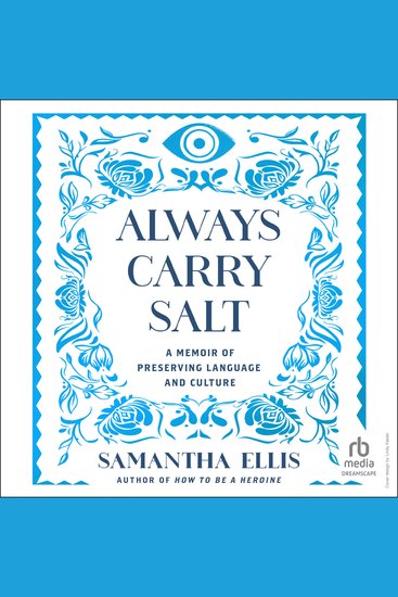 Always Carry Salt - A Memoir of Preserving Language and Culture - cover