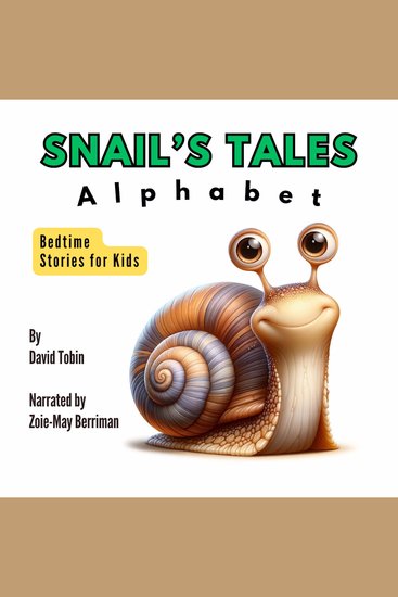 Snails Tales Alphabet Bedtime Stories for Kids - cover