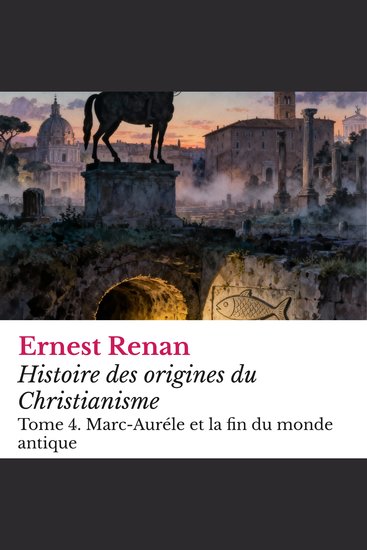 Histoire des origines du Christianisme - Tome 4 Marc-Auréle et la fin du monde antique - cover