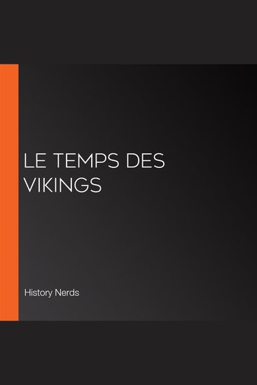 Le Temps des Vikings - cover