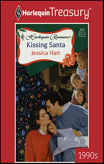Kissing Santa - cover