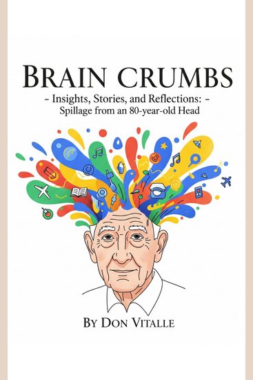 Brain Crumbs - Insights Stories and Reflections - Spillage from an 80-year-old Head - cover