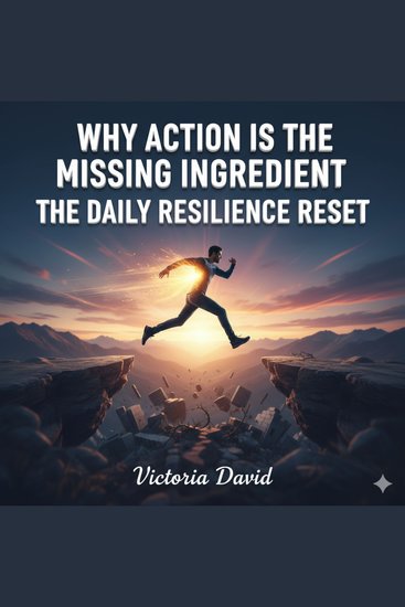 Why Action is the Missing Ingredient - The Daily Resilience Reset - cover