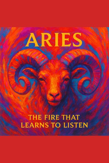 Aries - The Fire That Learns To Listen - cover