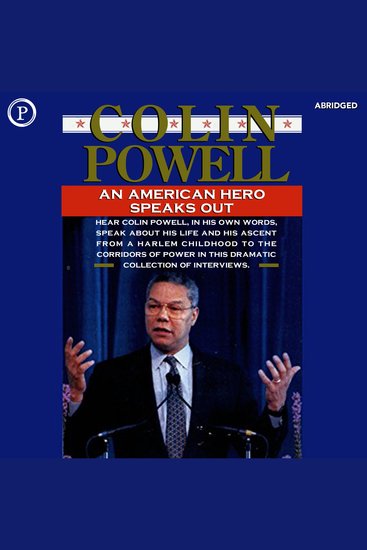 Colin Powell - An American Hero Speaks Out - cover