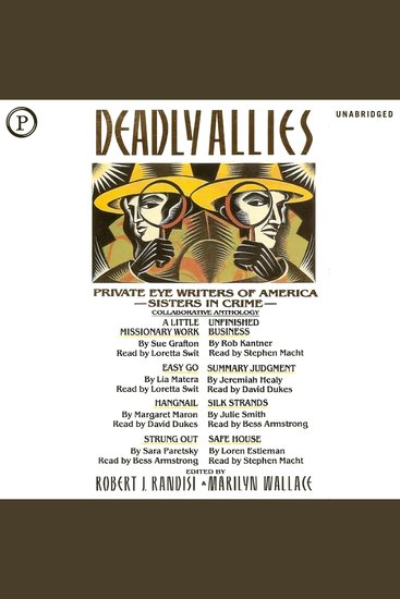 Deadly Allies - Private Eye Writers of America - Sisters in Crime - cover