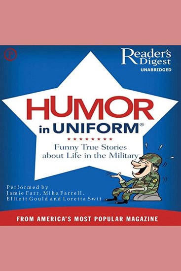 Readers Digest's Humor in Uniform - A Selection of Classic Comic Anecdotes - cover