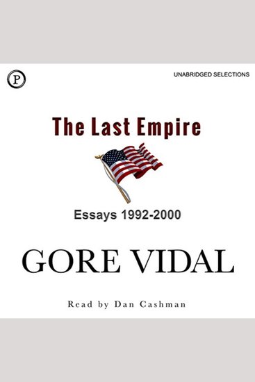 The Last Empire - Essays 1992-2000 - cover