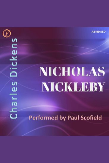 Nicholas Nickleby - cover