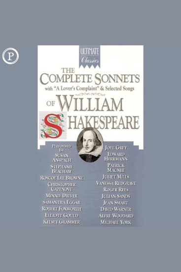 The Complete Sonnets of William Shakespeare - cover