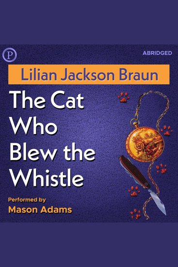 The Cat Who Blew the Whistle - cover