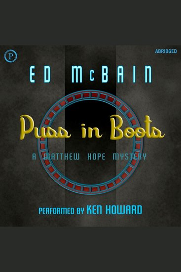 Puss in Boots - cover