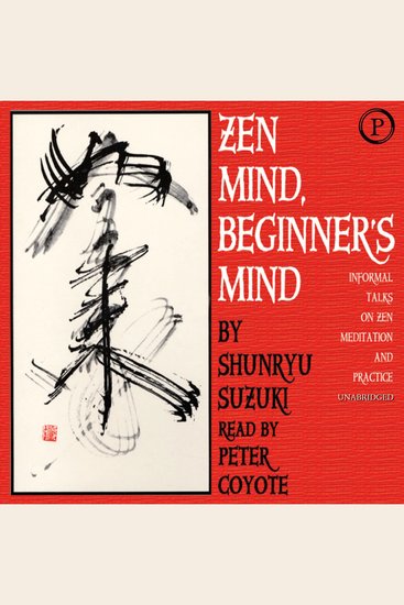 Zen Mind Beginner's Mind - Informal Talks on Zen Meditation and Practice - cover