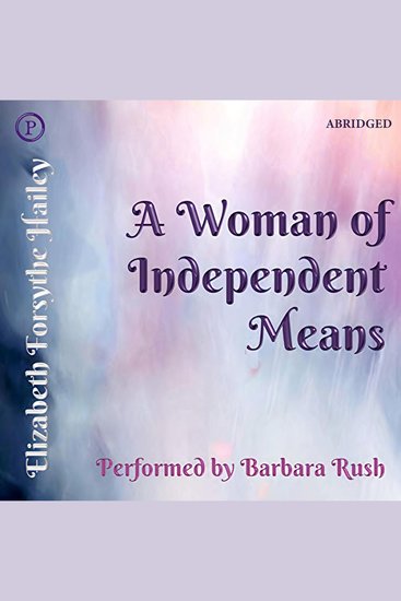 A Woman of Independent Means - cover