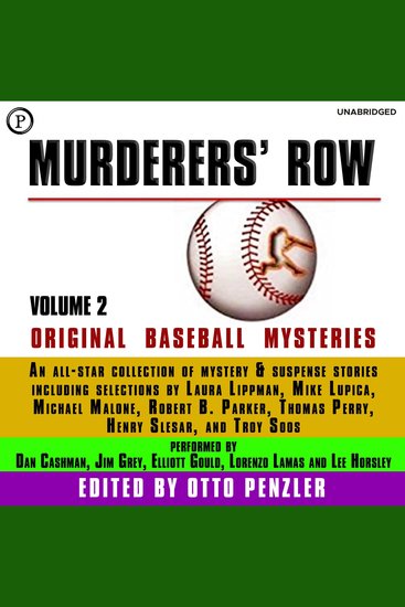 Murderers' Row - Original Baseball Mysteries: Volume 2 - cover