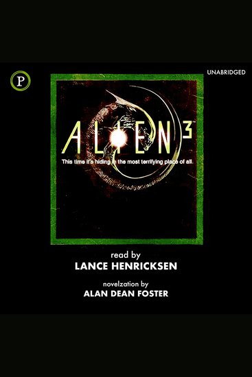 Alien 3 - cover