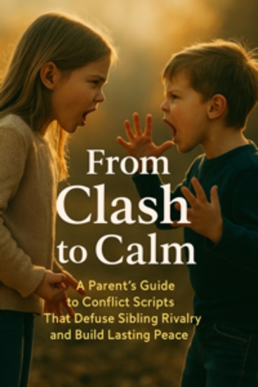 From Clash to Calm - A Parent’s Guide to Using Conflict Scripts That Defuse Sibling Rivalry and Build Lasting Peace - cover