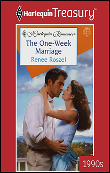 The One-Week Marriage - cover