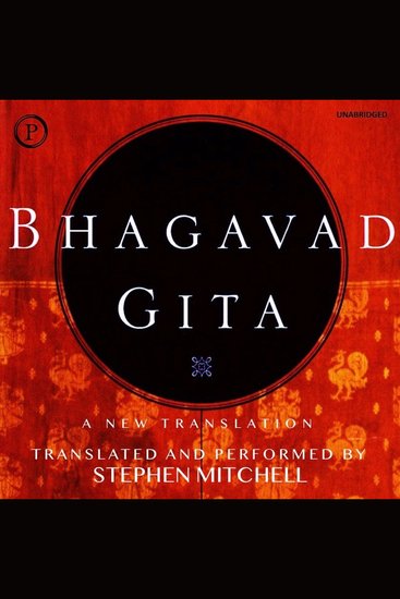 The Bhagavad Gita - A New Translation - cover
