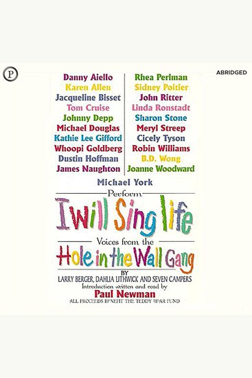 I Will Sing Life - Voices from the Hole in the Wall Gang - cover