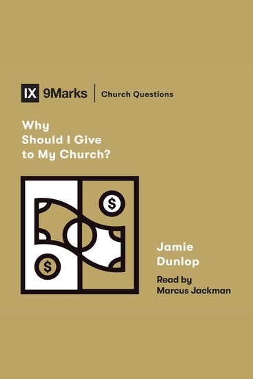 Why Should I Give to My Church? - cover