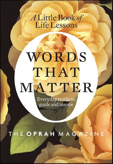 Words That Matter - A Little Book of Life Lessons - cover