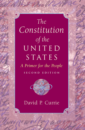 The Constitution of the United States - A Primer for the People - cover
