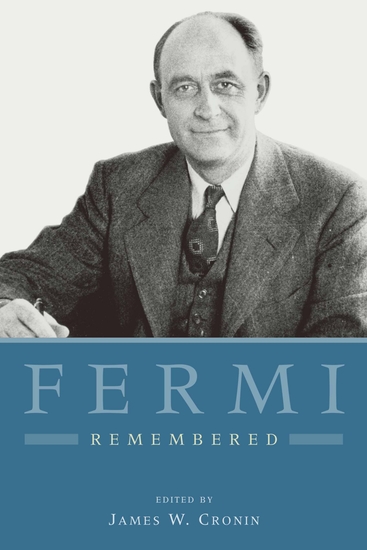 Fermi Remembered - cover