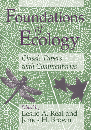 Foundations of Ecology - \Classic Papers with Commentaries - cover