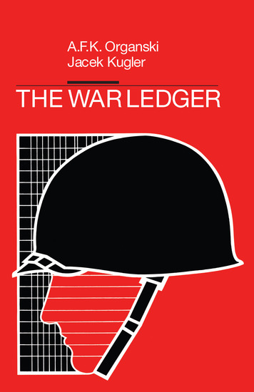 The War Ledger - cover
