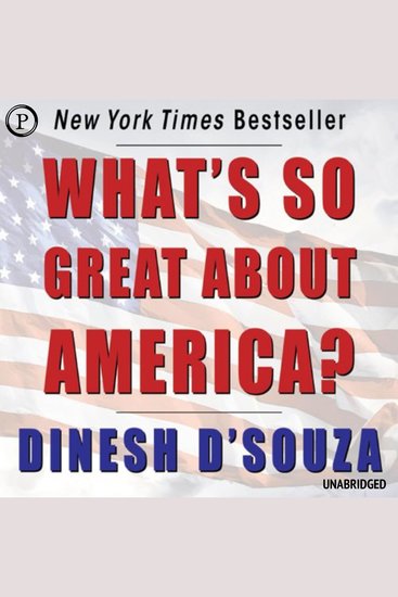 What's So Great about America - cover
