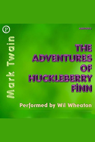 The Adventures of Huckleberry Finn - cover