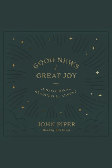 Good News of Great Joy - 25 Devotional Readings for Advent - cover